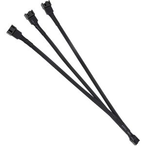 4-pins ventilatorsplitter voor moederbord CPU, PC Fan Power verlengkabel - geschikt voor computerbehuizing