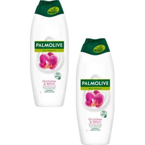Palmolive badschuim Naturals Wilde Orchidee & Melk cremebad 650ml | 2-pack