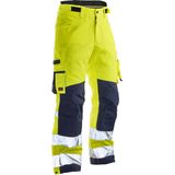 Jobman - 2236 Hi-Vis Winterbroek - Geel/Navy - C50