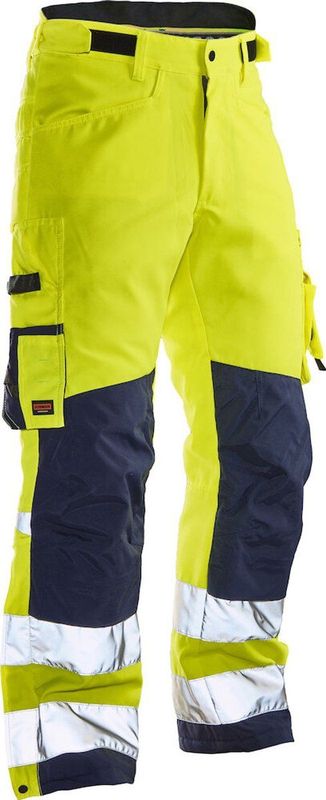 Jobman - 2236 Hi-Vis Winterbroek - Geel/Navy - C50
