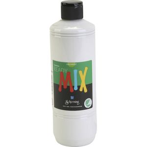 Greenspot plakaatverf. matt. wit. 500 ml/ 1 fles