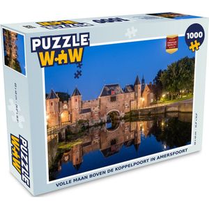Puzzel Maan - Amersfoort - Poort - Legpuzzel - Puzzel 1000 stukjes volwassenen