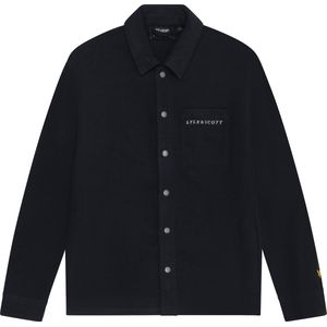 Lyle & Scott - Hemd - Maat S - Mannen - Z271 Dark Navy -