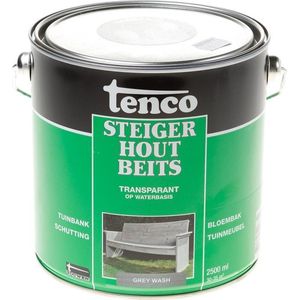 Tenco steigerhoutbeits grey wash - 2,5 liter