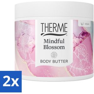 Therme - Mindful Blossom - Bodybutter - Hydraterend - Verzorgend - 225gr - Voordeelverpakking - 2 stuks