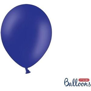 Strong Ballonnen 23cm, Pastel Royal blauw (1 zakje met 100 stuks)