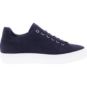 Livingstone Roma - Sneaker - Blauw - Waxed Nubuck - Wijdtemaat K - Schoenmaat 47