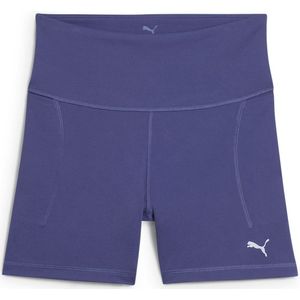 Puma - Cloudspun - Korte Leggings - Zwart - Hoge Taille, Moisture-Wicking, Gemaakt van 70% Gerecycled Materiaal