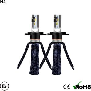 H4 Set Led G10J koplampen set 12.000 lumen flex E-keur