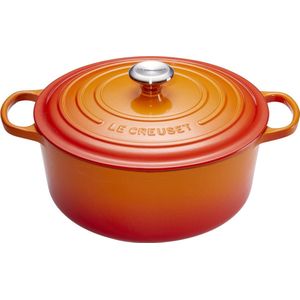 Le Creuset - Braadpan Signature - Oranjerood - Gietijzer - Ø 20 cm