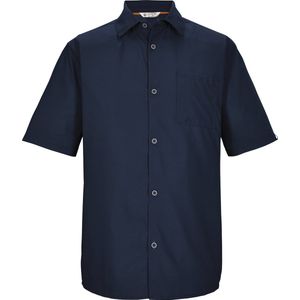 Killtec KOS 252 Men Woven Shirt - Outdoorblouse - Korte mouwen - Heren - Blauw - Maat XL