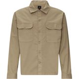 Q/S by s.Oliver - Herenhemd - Blauw - Katoen - Regular Fit