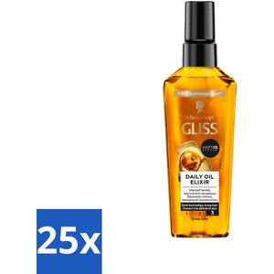 Gliss - Hair Repair - Oil Elixer - Ultiem Haarherstel en Glans - Bulkverpakking - 25 stuks