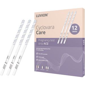 LUVION® Zwangerschapstest Strips – 12 stuks – Extra Vroeg Detectie – Hoge Nauwkeurigheid – Betrouwbaar en Gebruiksvriendelijk
