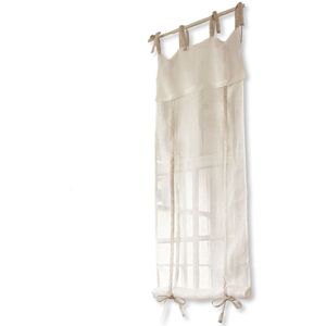 Vitrages - Transparant - 140 x 250 cm - Polyester
