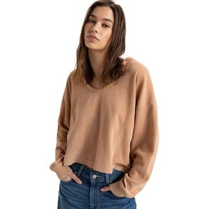 Roxy - Notice Me - T-shirt Met Lange Mouwen - Bruin