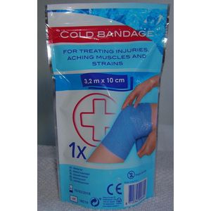 Sport Lavit - Cold Bandage - 3,2m x10cm - Eenmalig - 2 stuks