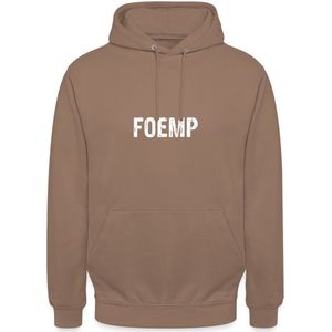 FOEMP Humoristisch Tekstontwerp Hoodie Unisex