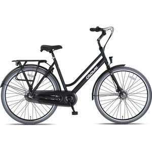 Crown New York Plus Damesfiets 28 inch 53cm Midnight Black 3v
