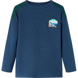 vidaXL - Kindertrui - 92 - marineblauw