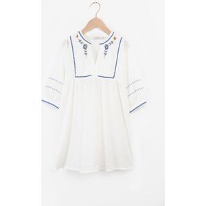 Sissy-Boy - Witte jurk met embroidery