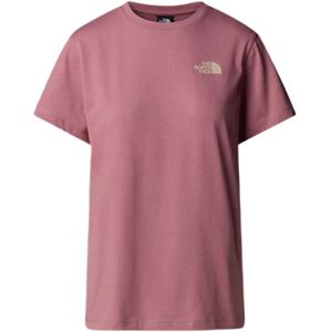 The North Face - Women Ss Box Nse Relaxed Tee - T-Shirt - Nostalgia Rose/Gravel