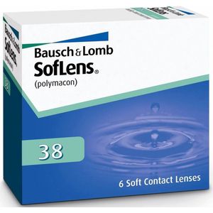 Bausch + Lomb - SofLens 38 - Maandlenzen - 0,25 - 6 pack