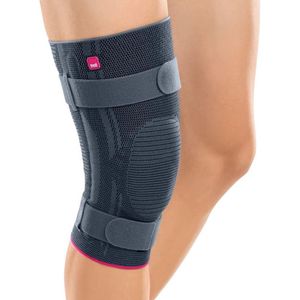 Medi - Genumedi Plus - Kniebrace - Zwart - Siliconen-Patellaring