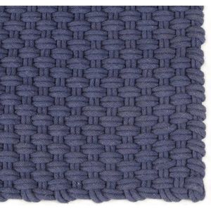 Maison Exclusive - Vloerkleed rechthoekig 120x180 cm katoen marineblauw