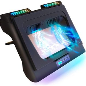 Goodivery - Laptop Koeler - Laptop Cooler - Cooling Pad - Laptop Ventilator - 43x33x6cm - Zwart