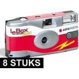 AgfaPhoto LeBox 400 27opn + flits - Multipack (8x)