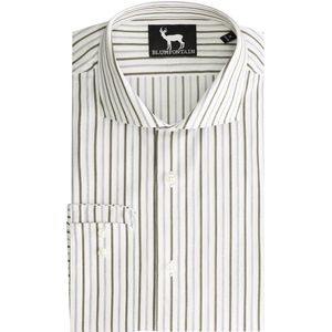 GENTS - Blumfontain streep - Katoen - Streep Grijs - Maat EU38/S