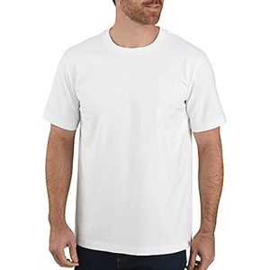 Heren T-shirt van Zwaargewicht Katoen met Korte Mouwen - Losse Pasvorm