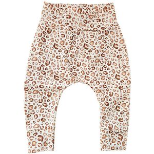 Broekje Leopard Beige - Crème - Little Adventure - Maat 74/80