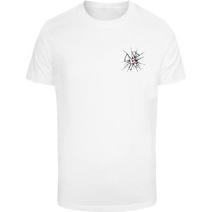 Mister Tee - Gebroken Glas - T-shirt - Wit