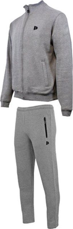 Donnay - Joggingsuit Mees - Joggingpak - Silver-marl