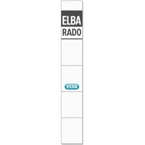 Rugetiket elba rado 24x159mm wit | Pak a 10 stuk