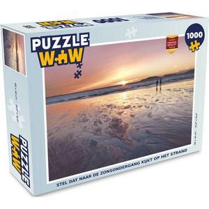 Puzzel Strand - Zon - Zee - Legpuzzel - Puzzel 1000 stukjes volwassenen