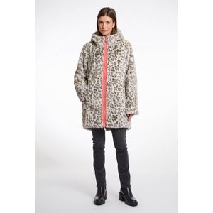 Rino&Pelle - Javin - Omkeerbare Jas - Bruin - Halflang