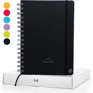 Equivera Weekplanner 2025 - Weekly Planner - Agenda - Kalender - Maandplanner - Famillieplanner