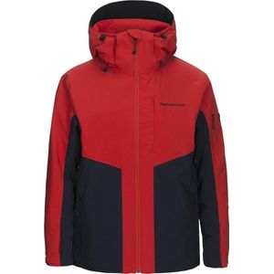 Peak Performance - Padded HipeCore+ Maroon Race Jacket - Ski Jas Heren - M - Rood