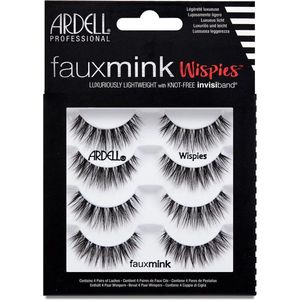 Ardell - Faux Mink Lashes Wispies - Multipack - Zwart