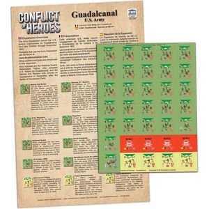 Conflict of Heroes: Guadalcanal - Army Uitbreiding - Academy Games - Engelstalige Editie