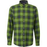 s.Oliver Overhemd  nachtblauw / groen / wit