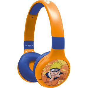 Comfortabele en opvouwbare 2-in-1 Bluetooth® en bedrade headset met geluidsbeperking, Naruto-ontwerp