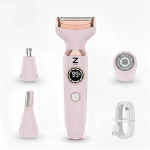 Ladyshave voor Vrouwen - 4 in 1 Scheerapparaat - Nat en Droog - Zeri