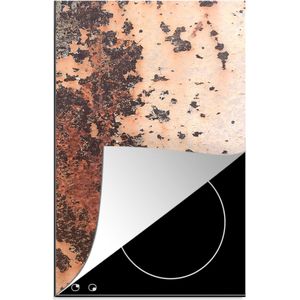 KitchenYeah® Inductie beschermer 30x52 cm - Metaal - Roest print - Oud - Kookplaataccessoires - Afdekplaat voor kookplaat - Inductiebeschermer - Inductiemat - Inductieplaat mat