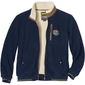 ATLAS FOR MEN - Mountain jack van fleece- en sherpastof - Heren - Verkrijgbaar in grote maten - XL