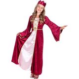 Boland - Kostuum Renaissance koningin (10-12 jr) - Kinderen - Prinses - Prinsen en Prinsessen