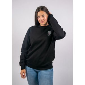 Wrong Friends Kiowa Sweater – Heren Trui - Regular Fit – Voodoo Backprint